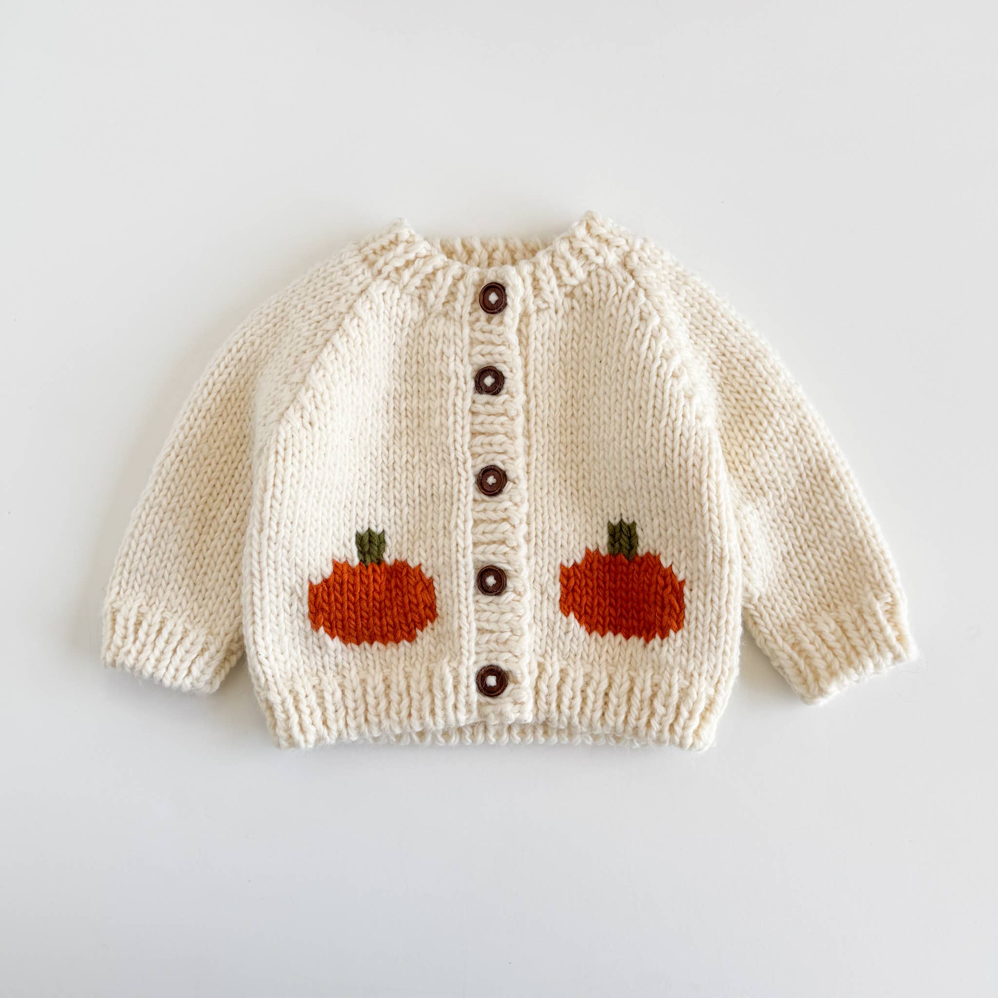 Fall Pumpkin Cardigan