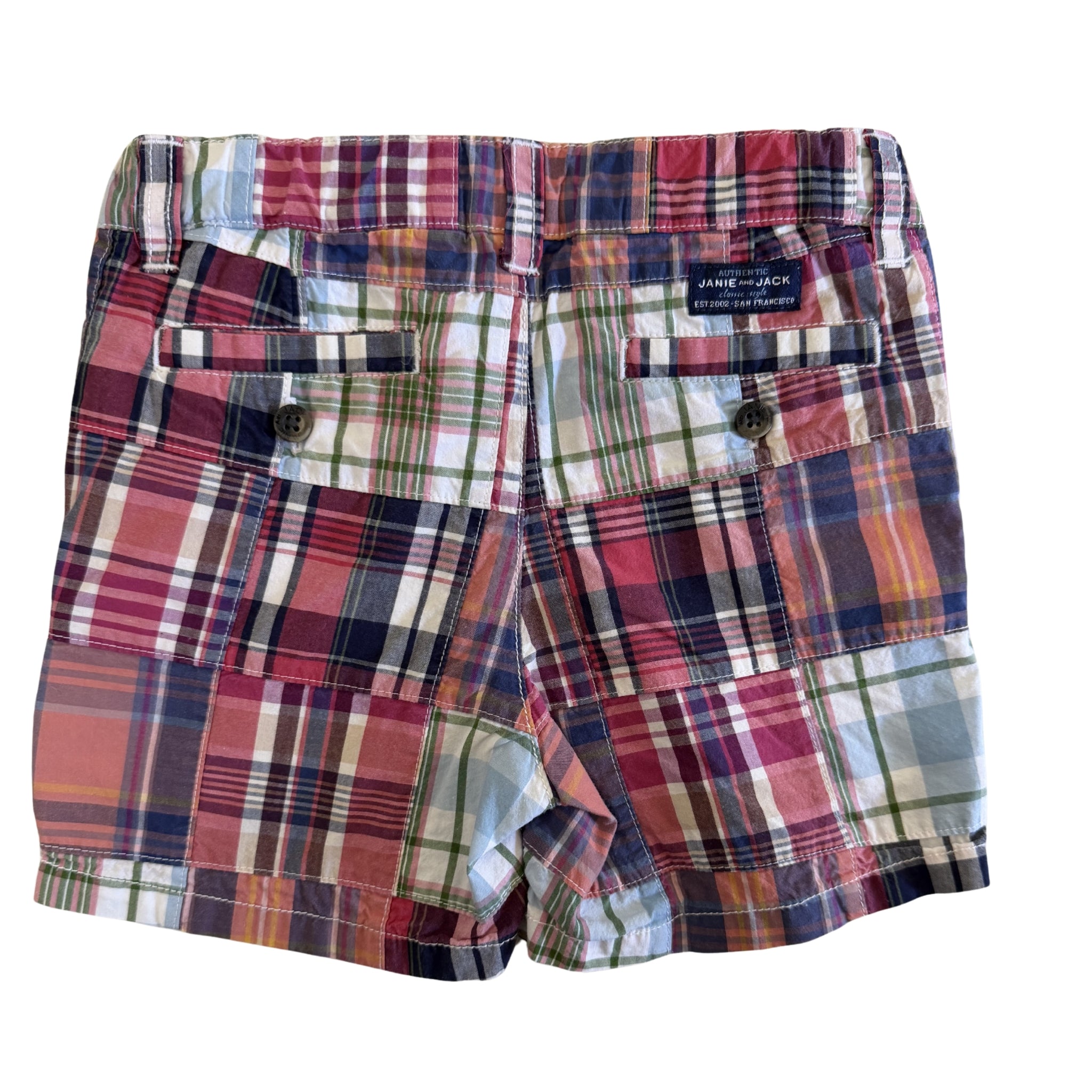 Toddler GIrls Patchwork Shorts