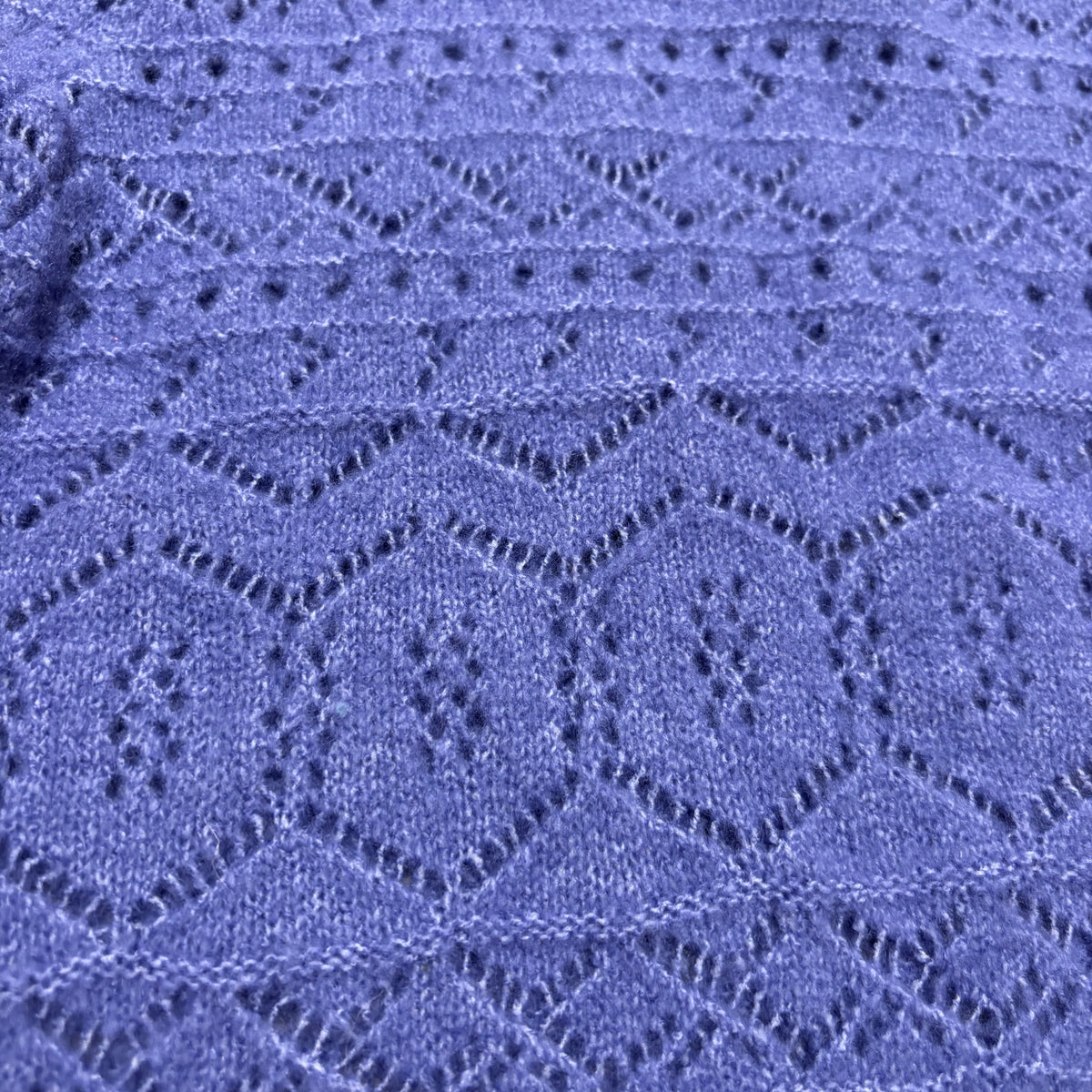 Nordstrom Girls’ Purple Pointelle Sweater