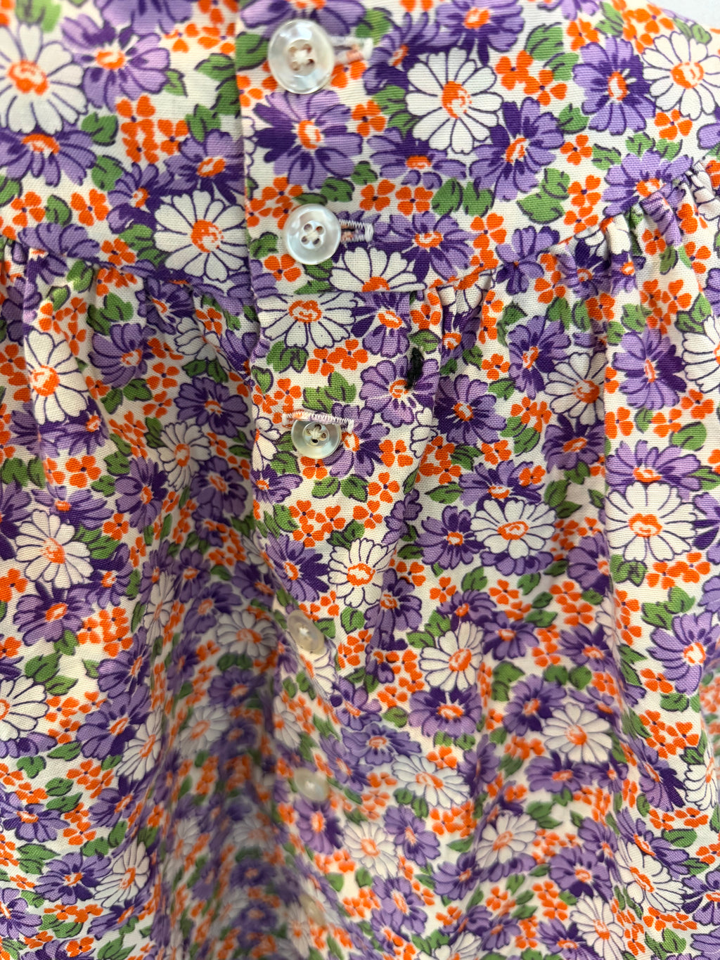 Toddler Girl Flowered Dress