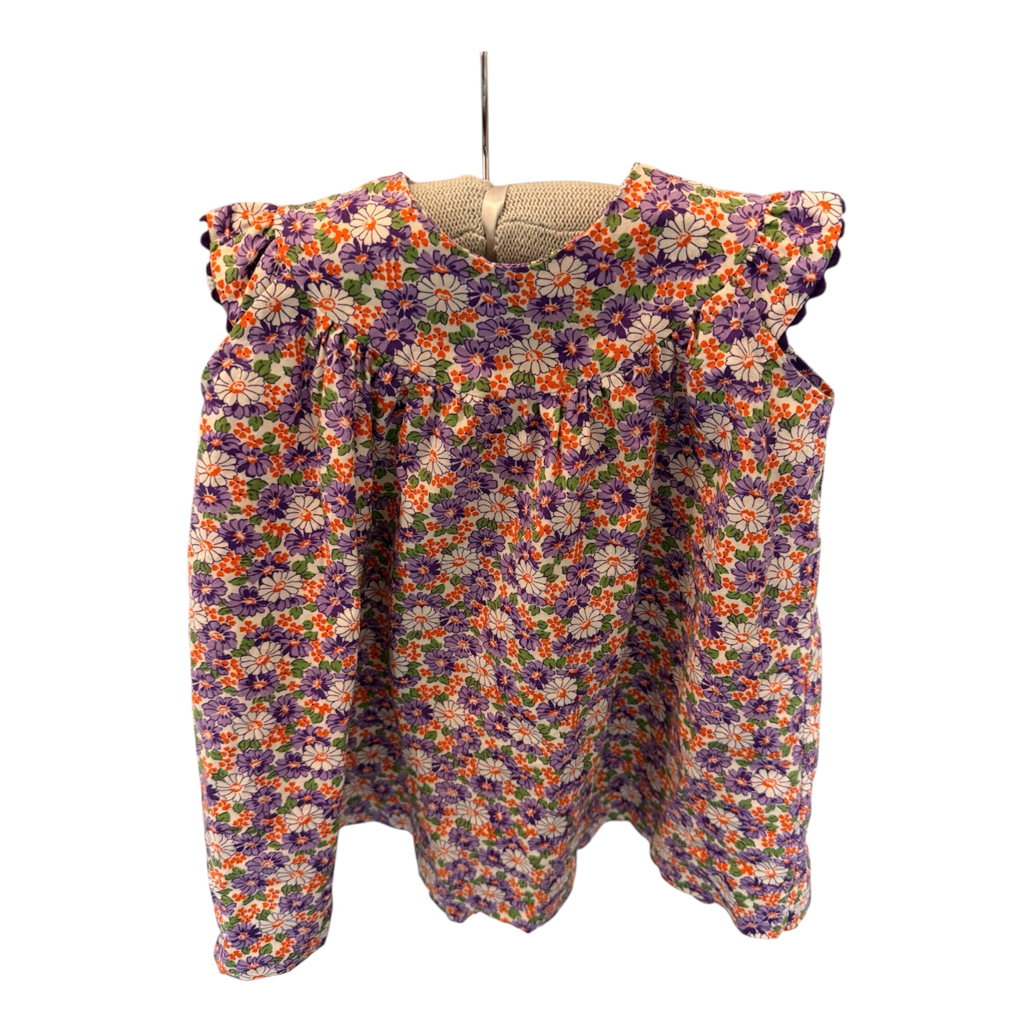 Toddler Girl Flowered Dress