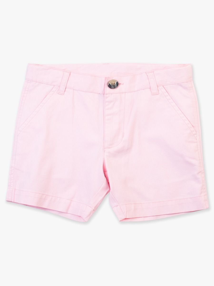 Pink Stretch Chino Shorts - Slight Discoloration on Back of Shorts