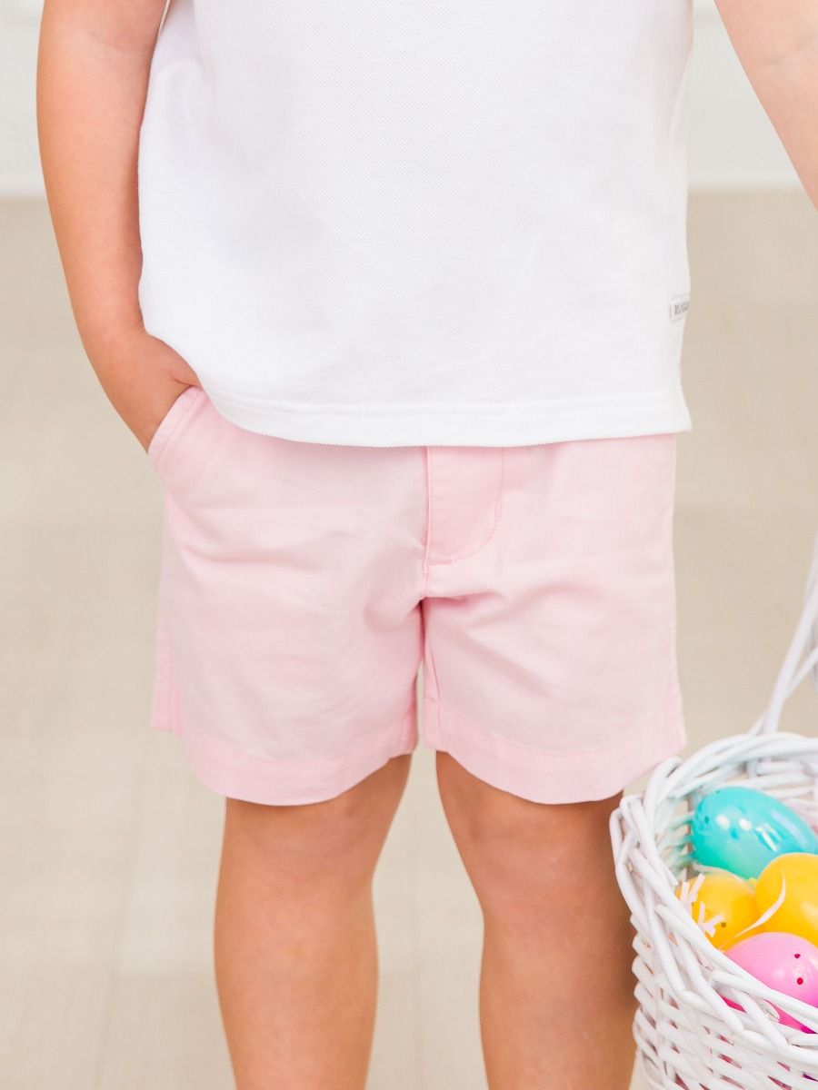 Pink Stretch Chino Shorts - Slight Discoloration on Back of Shorts