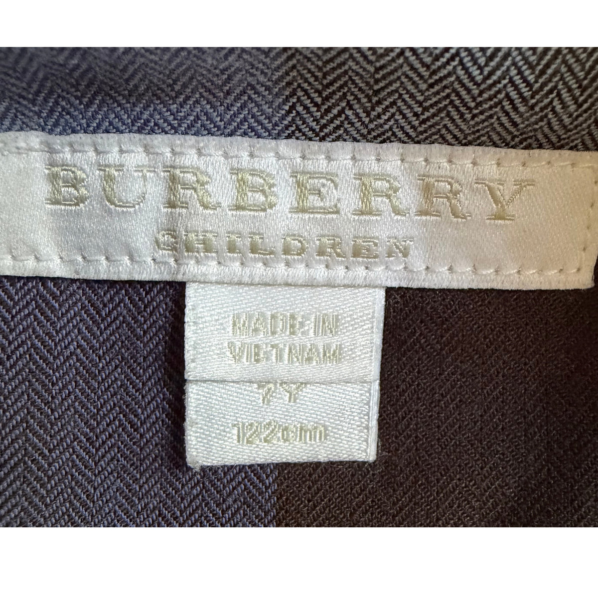 Boys Burberry Button Up Shirt