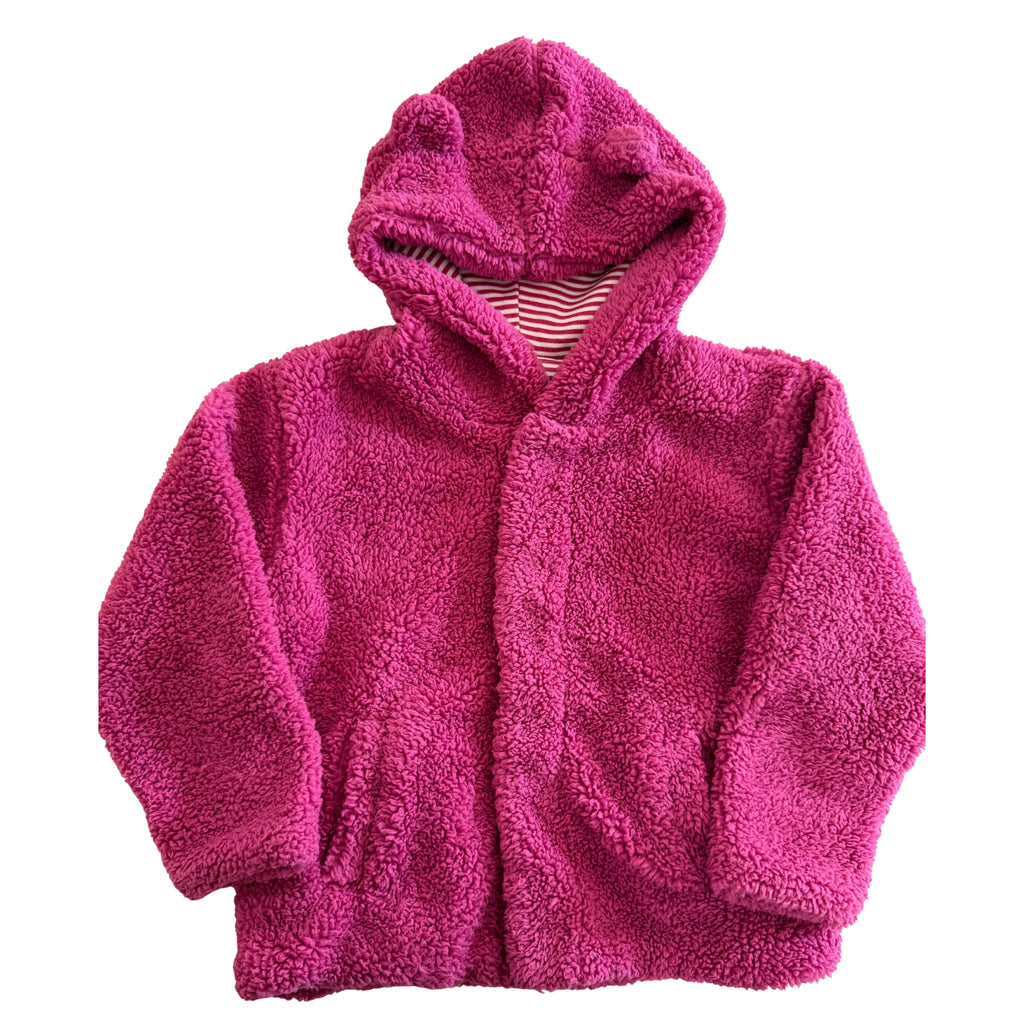 Pink Magnetic Me Teddy Bear Sherpa Jacket